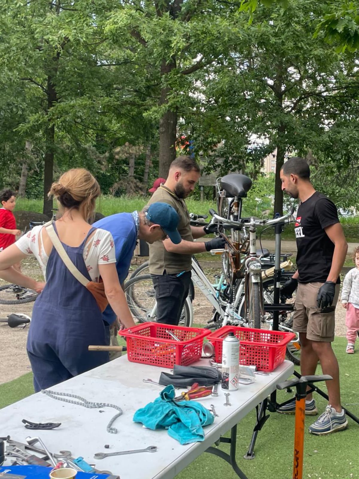 réparation des vélos 1